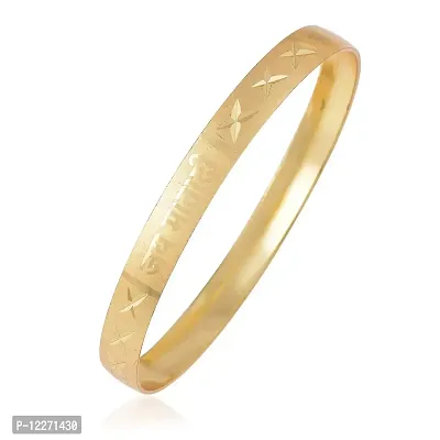 Memoir Brass Goldplated Jai MATA di Bangle kada Men Women