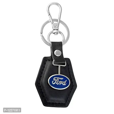 Memoir Leather Keychain Car keyring (CLRM6514NEW)-thumb0