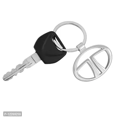 Memoir Stainless steel TATA Logo Car Key chain keychain Accessory TATA Latest-thumb4