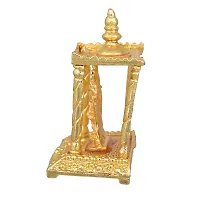 Memoir Gold Plated, Ganpati, Vinayak, Ganesh Temple Stand Idol, Home Decor, Ganpati showpiece, Festive Decor, Hindu God Stand Idol-thumb2