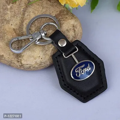 Memoir Leather Keychain Car keyring (CLRM6514NEW)-thumb5