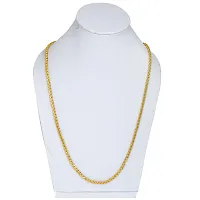 Memoir Gold plated most loved Classic design, 30 Inch, Super long, necklace chain Men, Women Stylish-thumb2