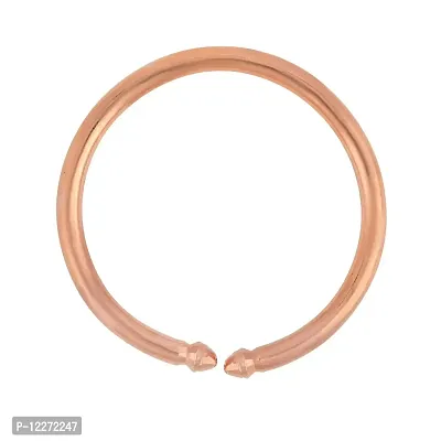 Memoir 6.50mm thick Pure Copper Kada Free size Men Women-thumb3