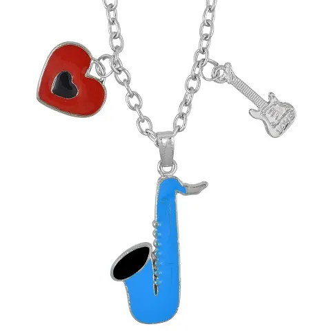 Memoir plated ""Feeling the Blues"" Love Fashion pendant Men Women