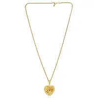 Memoir Brass Gold plated Heartshape Fashion Pendant Men Women (PCSV1672)-thumb1