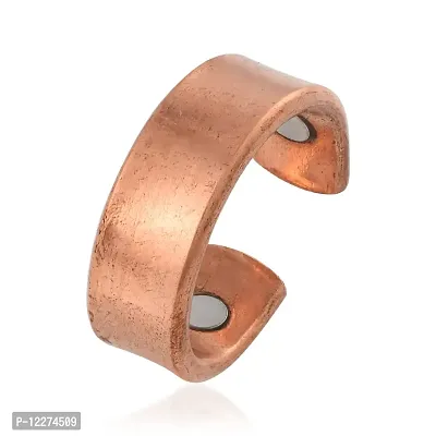 Sardfxul Copper Ring Circulation Healing Arthritis Ring Wollet Magnet Ring  Adjustable - Walmart.com