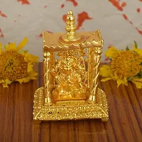 Memoir Gold Plated, Ganpati, Vinayak, Ganesh Temple Stand Idol, Home Decor, Ganpati showpiece, Festive Decor, Hindu God Stand Idol-thumb3