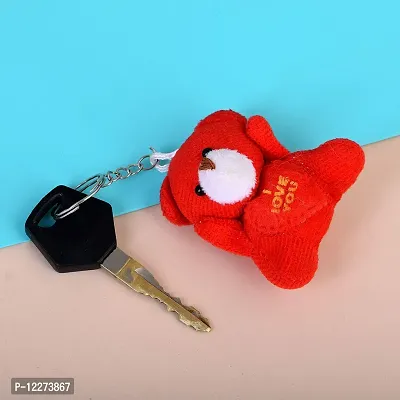 Memoir Fabrix Red Teddy keyring Valentine gift keychain Love (CLRM6615)-thumb4