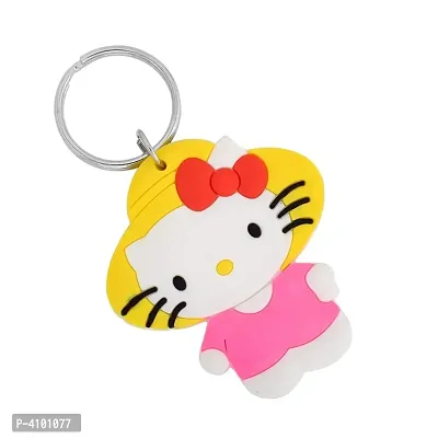 PVC Hello Kitty Inspired Keyring Keychain Girls Gift Stylish