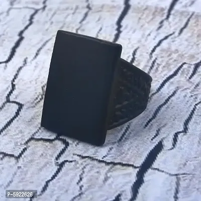 Brass Black Rhodium Finger ring for Men