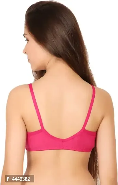 Women's Non Padded Bras Pack Of 3-thumb4