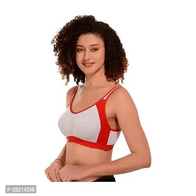 Stylish Multicoloured Cotton Solid Bra For Women