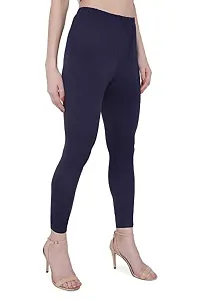 Stylish Fancy Viscose Solid Leggings For Women Pack Of 1-thumb2