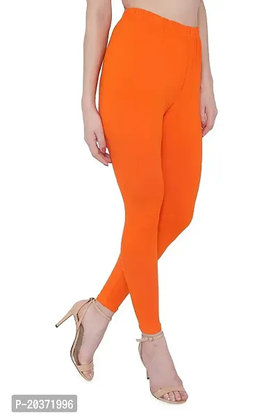 Stylish Fancy Viscose Solid Leggings For Women Pack Of 7-thumb3