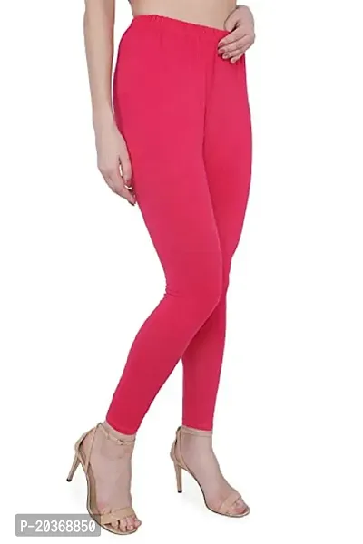 Stylish Fancy Viscose Solid Leggings For Women Pack Of 1-thumb3