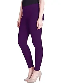 Stylish Fancy Viscose Solid Leggings For Women Pack Of 1-thumb2