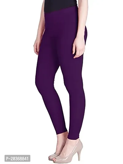 Stylish Fancy Viscose Solid Leggings For Women Pack Of 1-thumb3