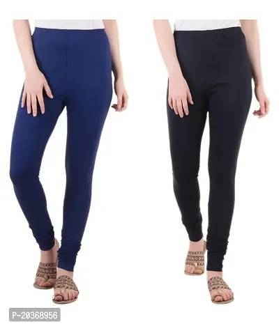 Buy Stylish Fancy Cotton Solid Leggings For Women Pack Of 4 Online In India  At Discounted Prices