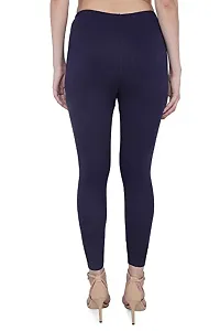 Stylish Fancy Viscose Solid Leggings For Women Pack Of 1-thumb1