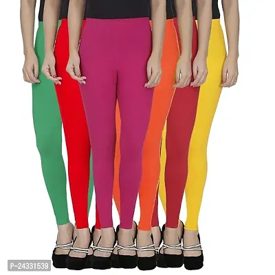 Woolen Leggings for Women, Winter Bottom Wear Combo Pack of 6- Free Size-thumb2