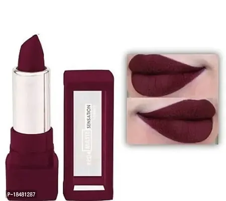 Abhiraj Purple Color Liquid Lipstics-thumb0