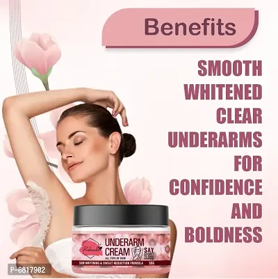 Rabenda Underarm And Neck Back Whitening Cream For Lightening Brightening All Skin Types 50 G Pack Of 1 Skin Care Skin Treatment Products-thumb3