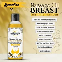 Abhigamyah Breast massage oil helps in growth/firming/tightening/ bust36 natural Women (50 ml) Pack Of -1-thumb2