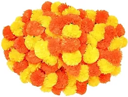 Decoration Artificial Marigold Flowers Set Of 15-thumb3