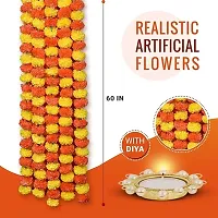 Decoration Artificial Marigold Flowers Set Of 15-thumb1