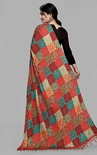 AARSH WENIKA Women Traditional Rajasthani Bandhej Silk Dupatta 2.25 mtr (Multicolor)-thumb3