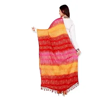 AARSH WENIKA Exquisite Elegance Chinon Silk Bandhej Dupatta (Multicolor 4)-thumb1