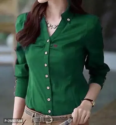 LimeScotch Ladies Top and Shirt -Summer Special-Button Decoration on Hand