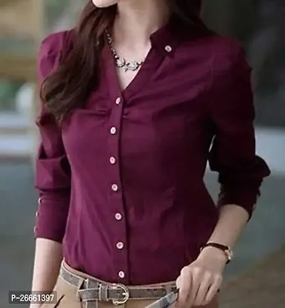 LimeScotch LS Women's Top Shirt wear-Dark Brown Top Color Awesome Tops-thumb0