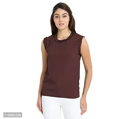 LimeScotch Women's Top Shirt-Kaftan for Womens -Brown Color-thumb0