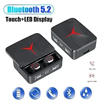 Earbuds M90 Pro Upto 48 Hours Playback with Power-Bank and ASAP Charge Bluetooth Headset  (Black, True Wireless)-thumb2