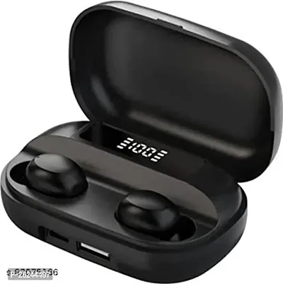 TWS T2 Touch Control True Wireless Earbuds-D18 Bluetooth Gaming Headset  (Black, In the Ear)