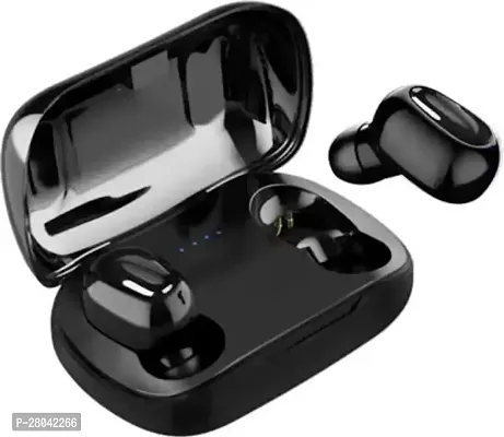 TWS-L21 Headphone Wireless Earphone Bluetooth Headset Bluetooth Headset  (Black, In the Ear)-thumb3
