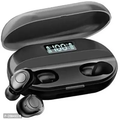T2 TWS WIRELESS HEADSET/BLUETOOTH/EARPHONE/WIRELESS BUILT-IN 5.1 CLIP Bluetooth Headset  (Black, In the Ear)