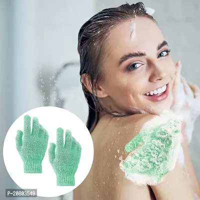 Exfoliating Shower Bath Gloves for Shower,Spa,Massage and Body Scrubs,Dead Skin Cell Remover Solft and Suitable for Men,Women and Children B-39