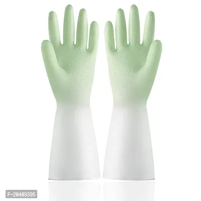 Natural Rubber Dish Washing Cleaning Safety Hand Gloves