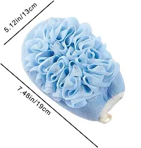 Glove with Loofah Sponge Exfoliating Bath Sponge Dead Skin Dry Skin Remover-thumb1