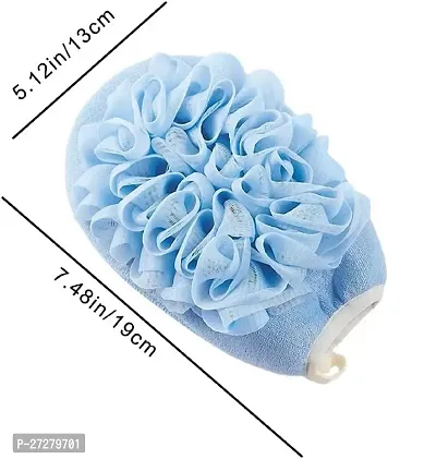 Glove with Loofah Sponge Exfoliating Bath Sponge Dead Skin Dry Skin Remover-thumb2