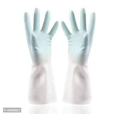 Natural Rubber Dish Washing Cleaning Safety Hand Gloves