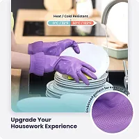 Classic 14 Inch Elbow Length Kitchen Dish Washing Bathroom Toilet Garden Car Bike Animals Care Grooming Hand Safety Glove Pack Of 2-thumb3