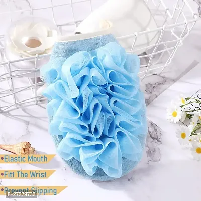 Glove with Loofah Sponge Exfoliating Bath Sponge Dead Skin Dry Skin Remover