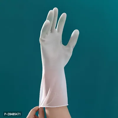 Natural Rubber Dish Washing Cleaning Safety Hand Gloves