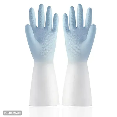 Natural Rubber Dish Washing Cleaning Safety Hand Gloves