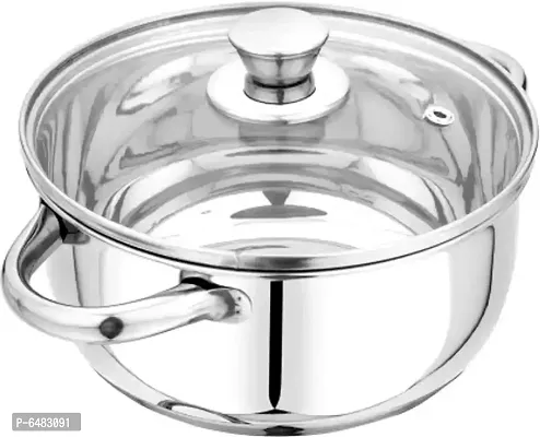Useful Stainless Steel Dinner Set -Microwave Safe-thumb0