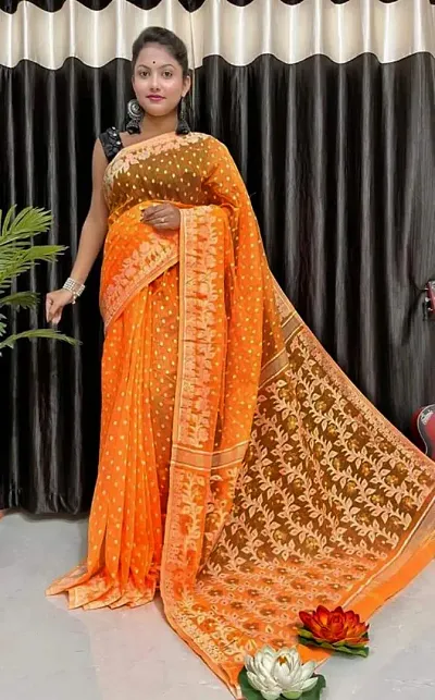 Elegant Silk Saree without Blouse piece For Women