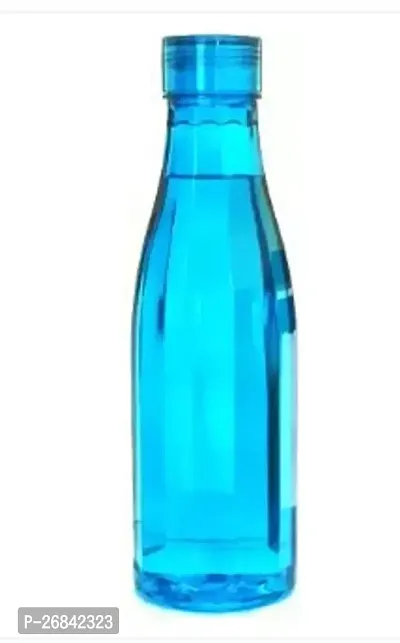 Durable Blue Plastic Water Bottle 1000 Ml-thumb0